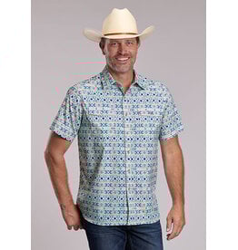 ROPER SHIRT MNS ROPER S/S HORIZONTAL AZTEC