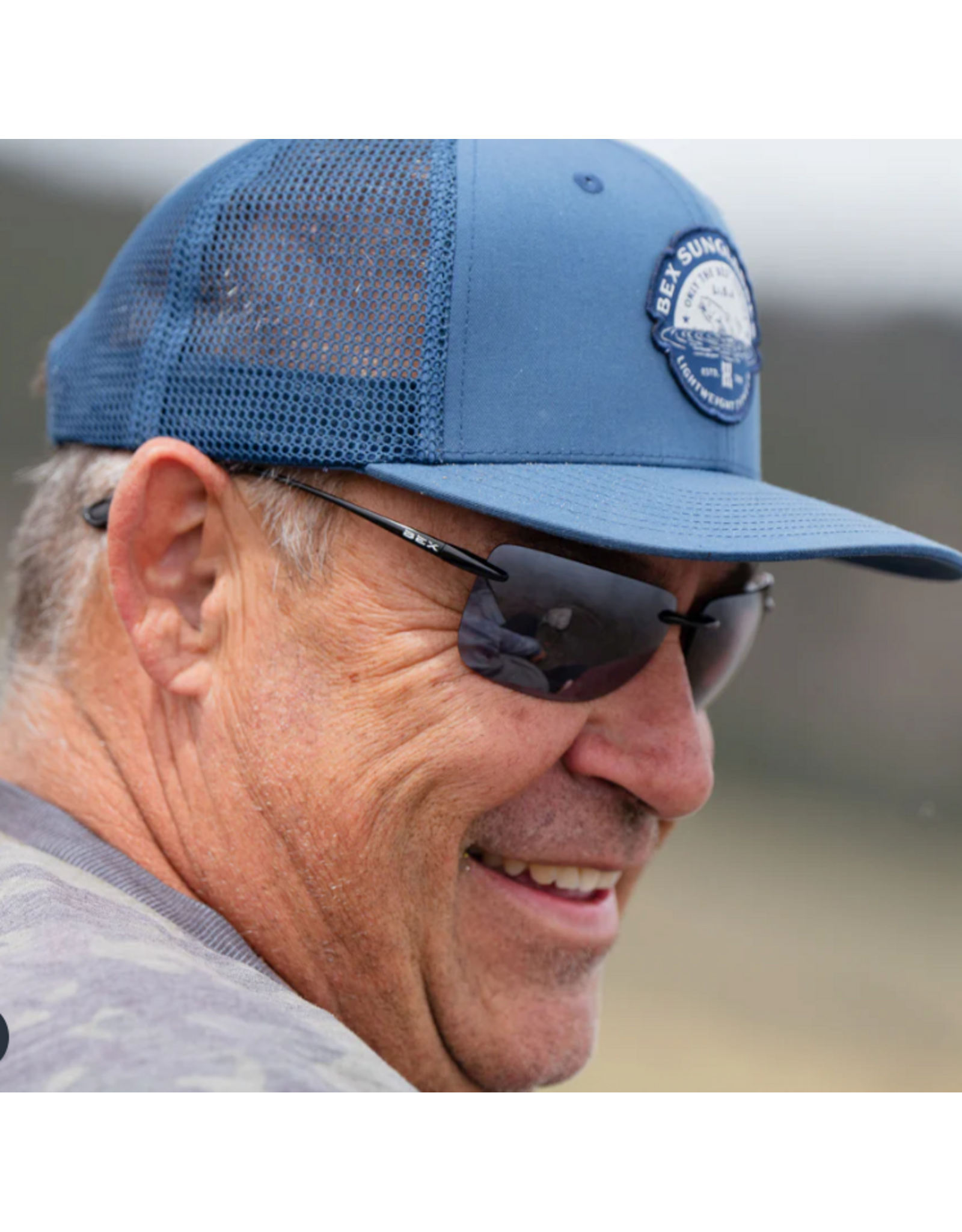 BEX SUNGLASSES JAXYN XL-OTG BLACK GRAY/SILVER