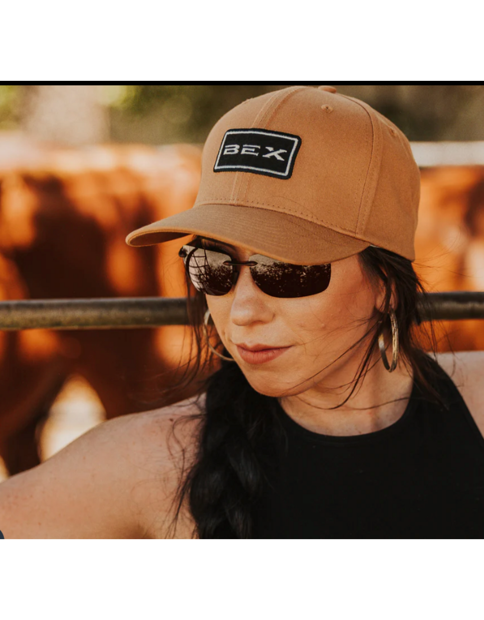 BEX SUNGLASSES JAXYN XL-OTG BLACK BROWN/SILVER