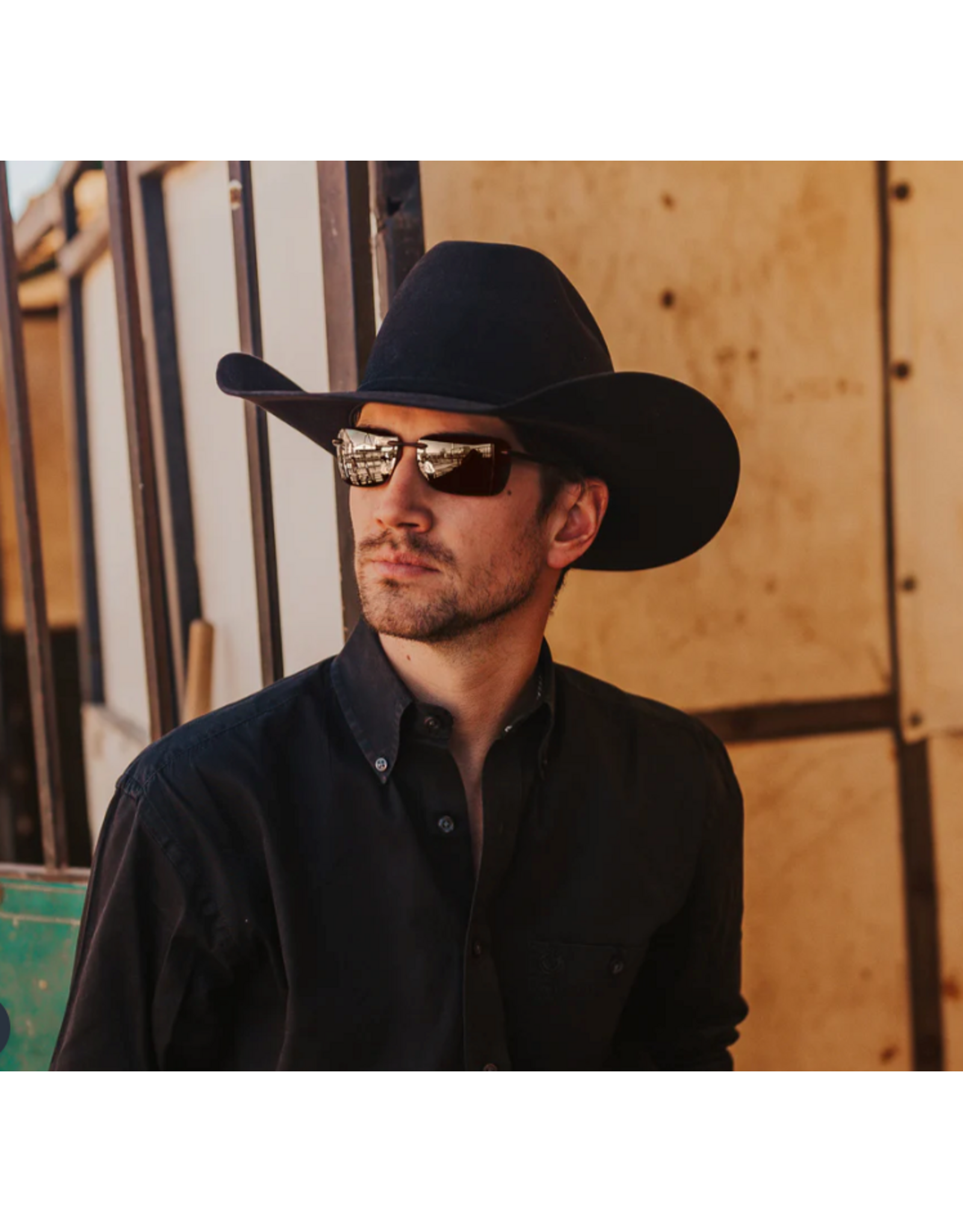 BEX SUNGLASSES JAXYN XL-OTG BLACK BROWN/SILVER