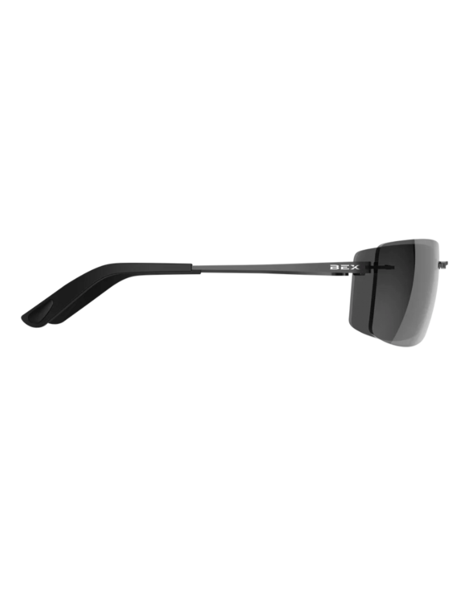 BEX SUNGLASSES FYNNLAND XL-OTG BLACK GRAY/SILVER