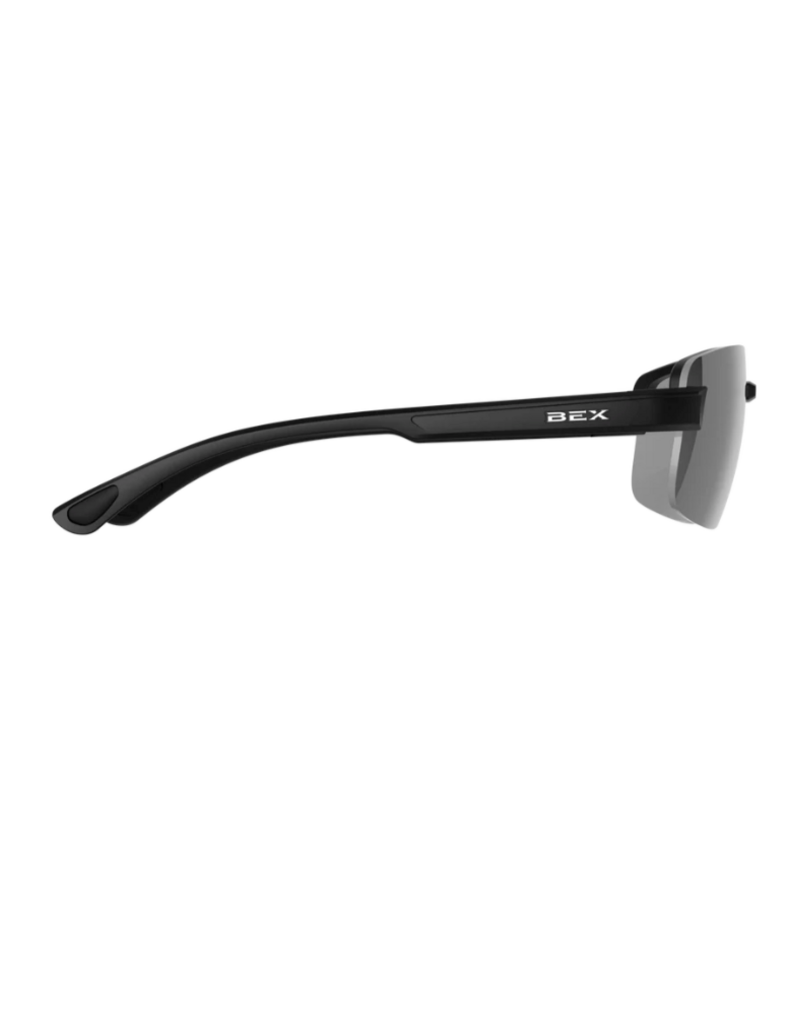 BEX SUNGLASSES HARRIS BLACK GRAY SILVER