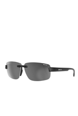 BEX SUNGLASSES HARRIS BLACK GRAY SILVER