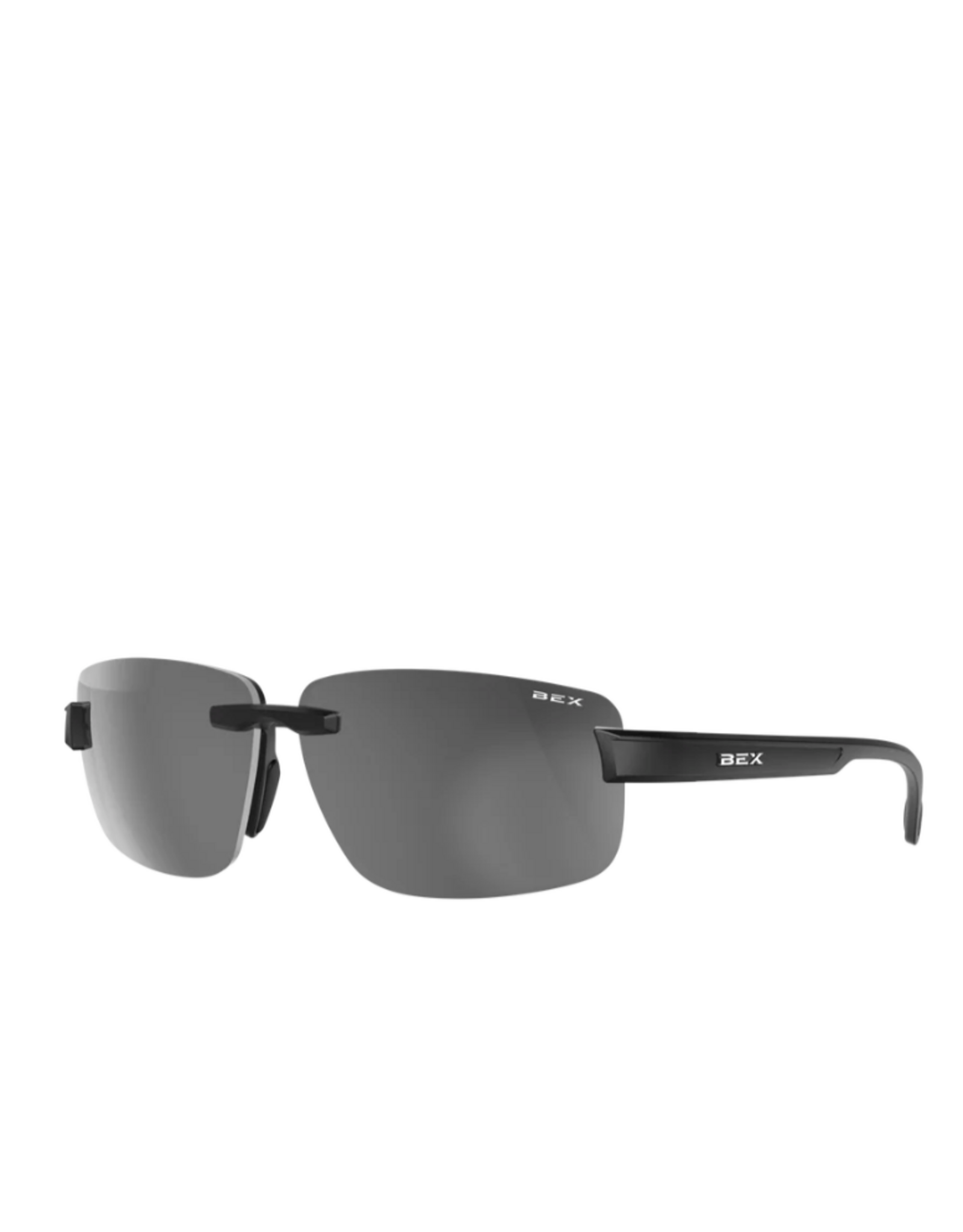 BEX SUNGLASSES HARRIS BLACK GRAY SILVER