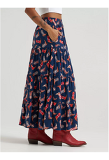 MAXI SKIRT WMS WRANGLER BLUE WITH BOOTS