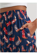 MAXI SKIRT WMS WRANGLER BLUE WITH BOOTS
