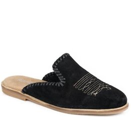 ROPER SHOES ROPER MULE SUEDE BOOT STITCH
