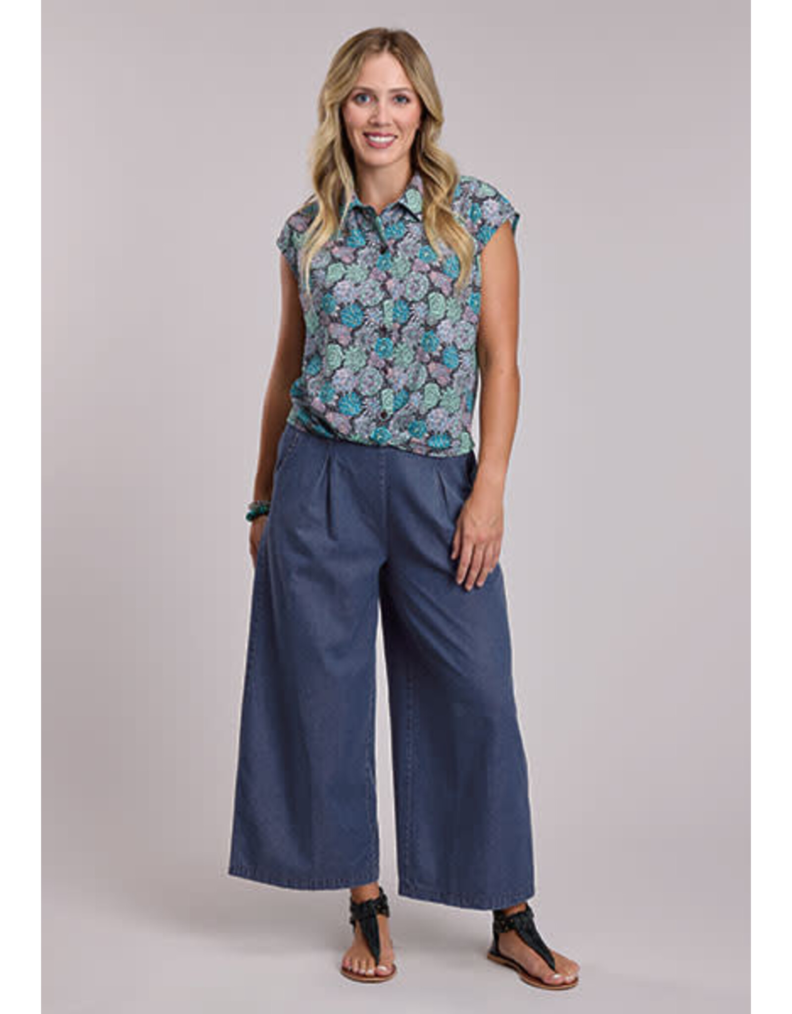 ROPER PANTS WMS ROPER DENIM PALAZZO