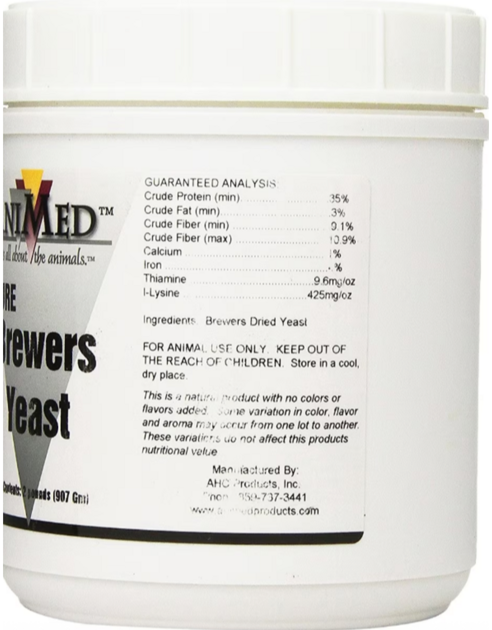 PURE BREWERS YEAST 2 PDS.