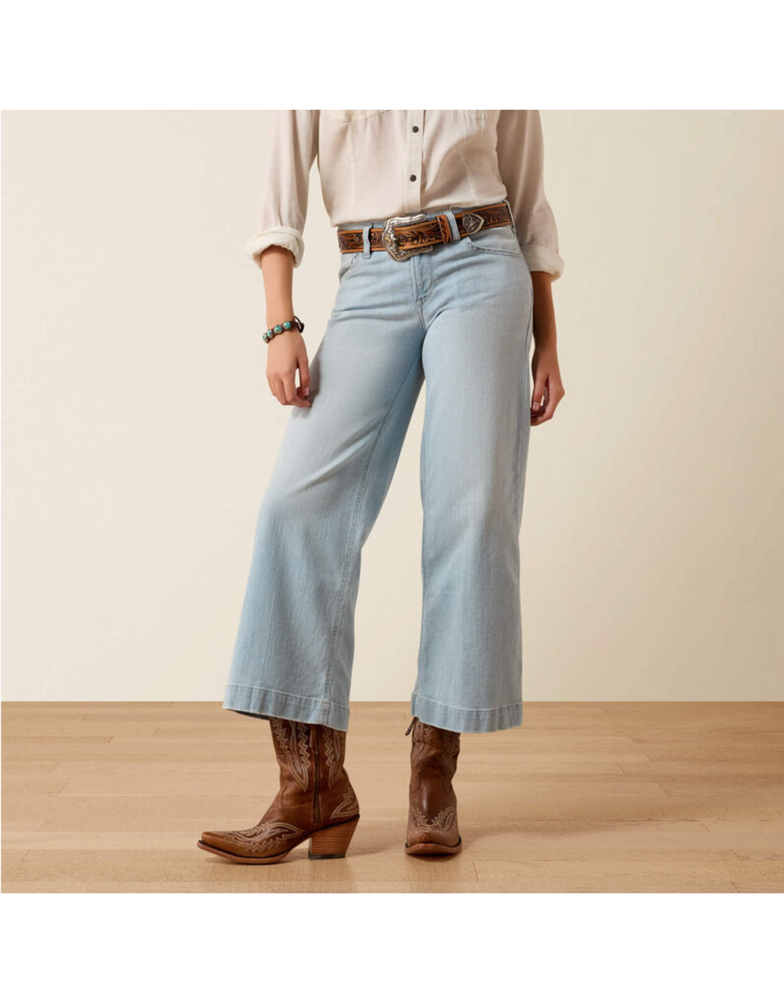 ARIAT JEANS WMS ARIAT CLARE CROP LIGHT