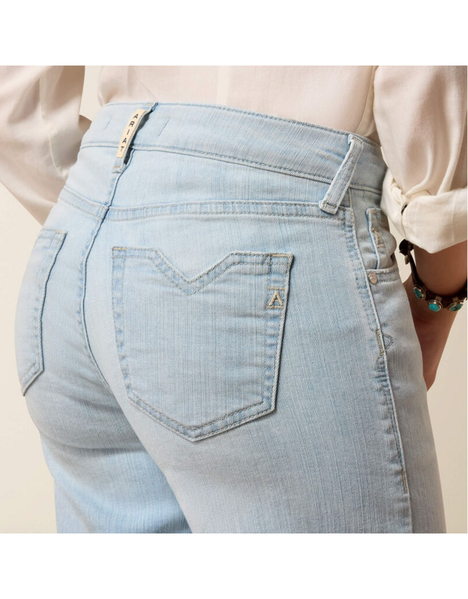 ARIAT JEANS WMS ARIAT CLARE CROP LIGHT