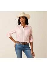 ARIAT SHIRT WOMENS ARIAT VENTTEK PEACH STRIPE