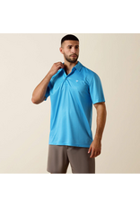 ARIAT SHIRT MNS ARIAT POLO BLUE GEO PRINT