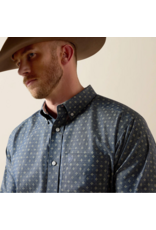 ARIAT SHIRT MNS ARIAT WALDEN CLASSIC FIT CHAMBRAY BLUE