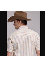 ROPER SHIRT MNS ROPER STAR & STRIPES CREAM SS