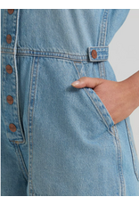 ROMPER WMS WRANGLER DENIM SNAP