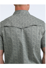 CINCH SHIRT MNS CINCH CAMP NAVY AND TAN FLORAL