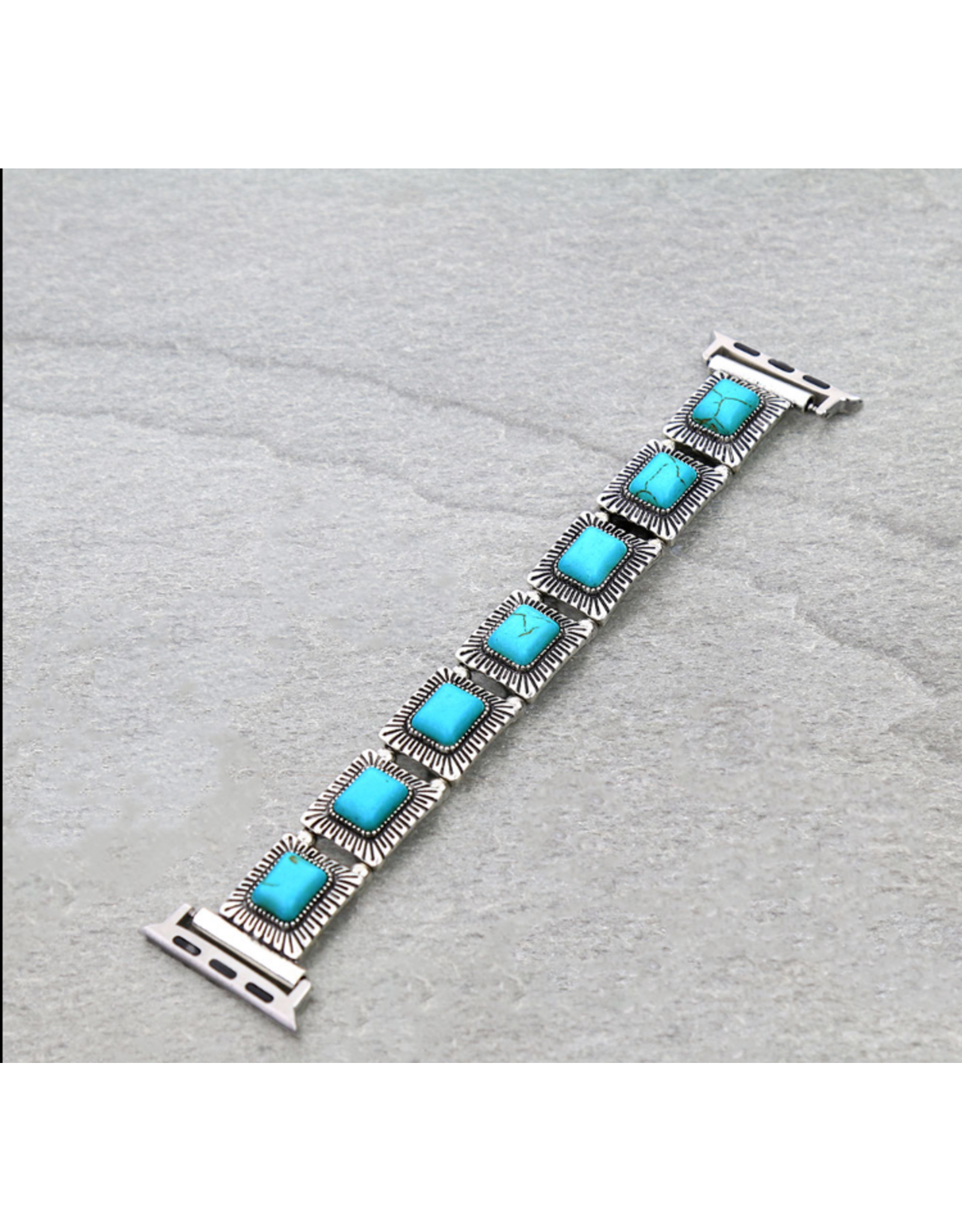 APLE WATCH BANDS WESTERN SQUARE STONES