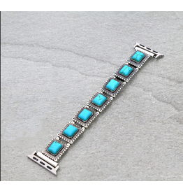 APLE WATCH BANDS WESTERN SQUARE STONES