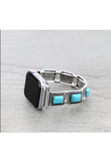APLE WATCH BANDS WESTERN SQUARE STONES