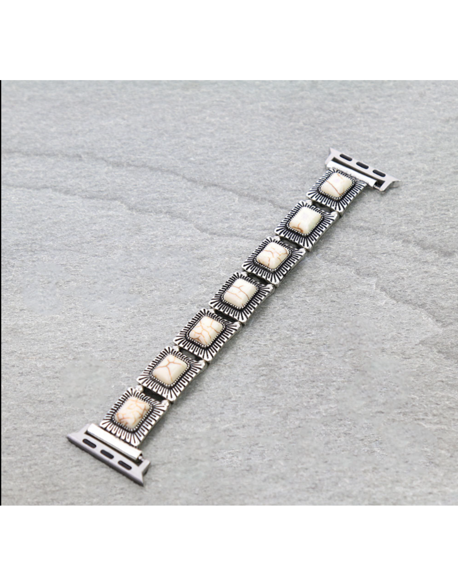 APLE WATCH BANDS WESTERN SQUARE STONES
