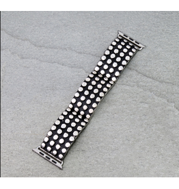 APPLE WATCH BAND WESTERN METAL BUBBLES ROWS OF 4