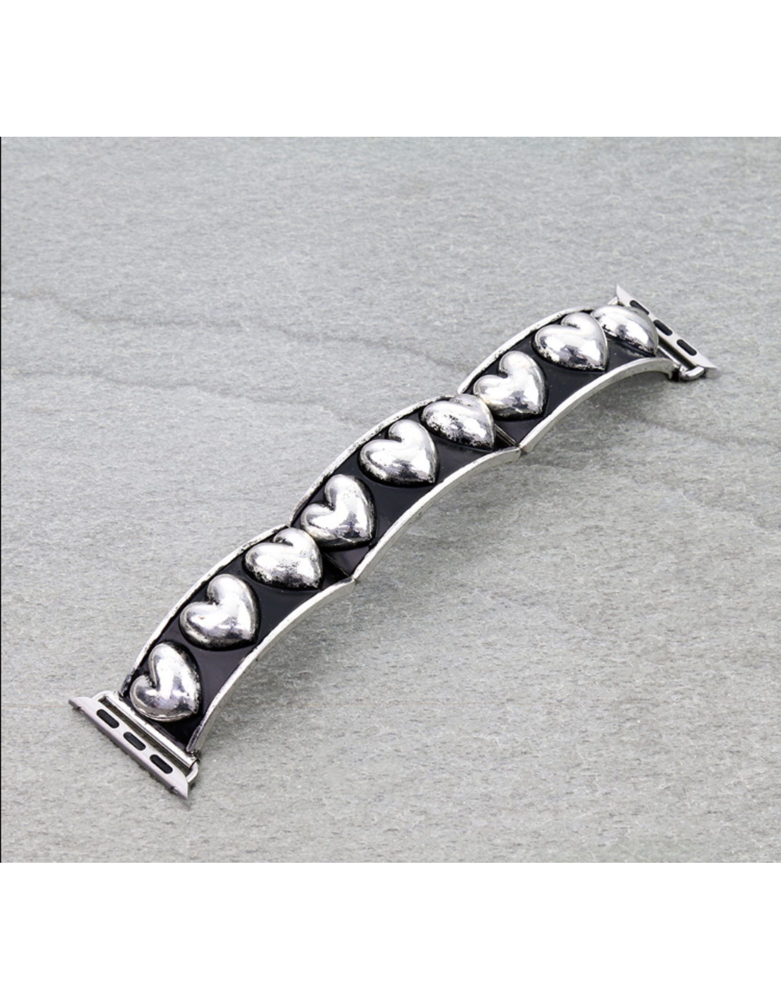 APPLE WATCH BAND HEART BUBBLE STRETCH