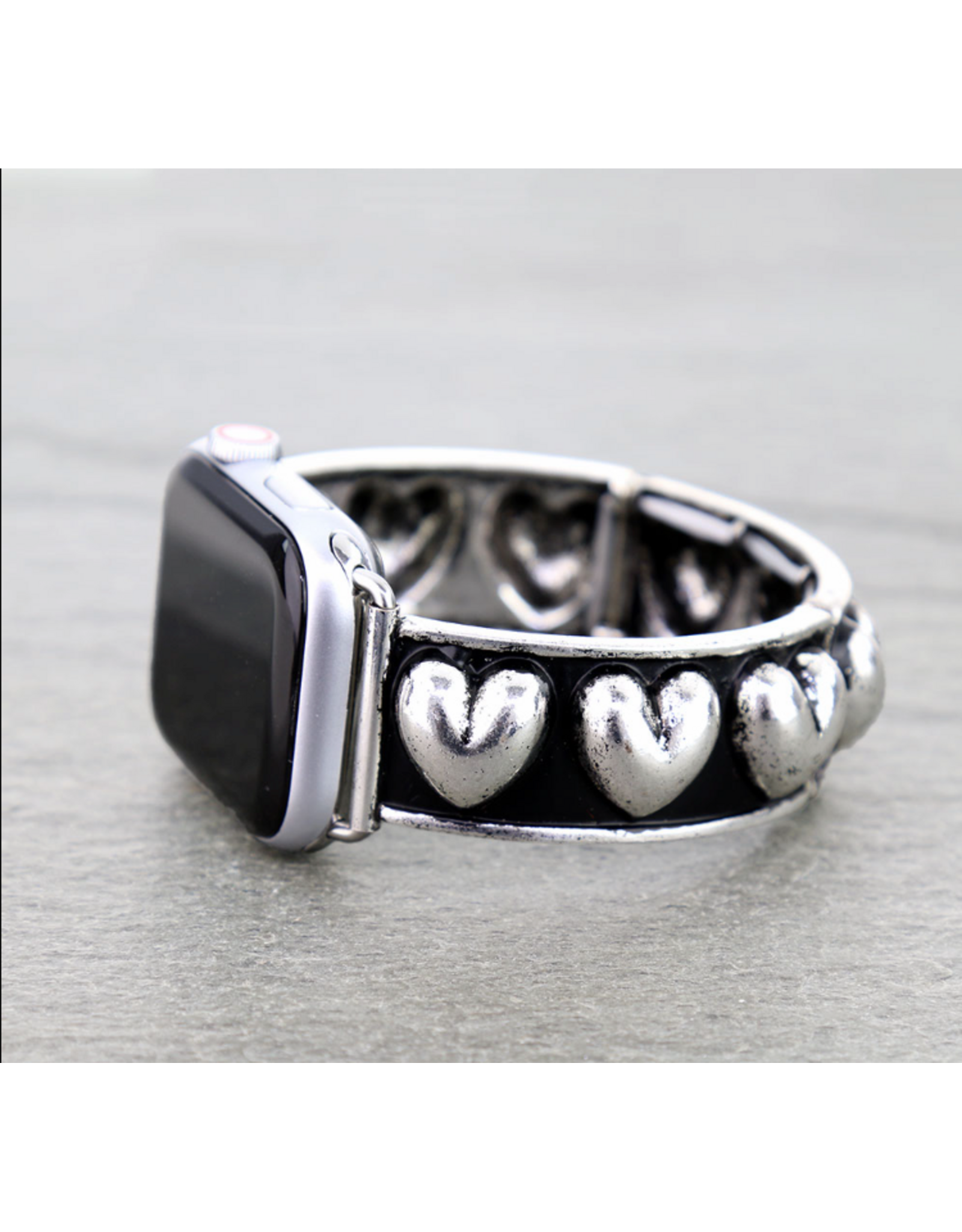 APPLE WATCH BAND HEART BUBBLE STRETCH