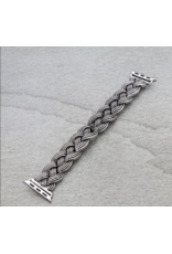APPPLE WATCH BAND STRETCH BRAIDED METAL
