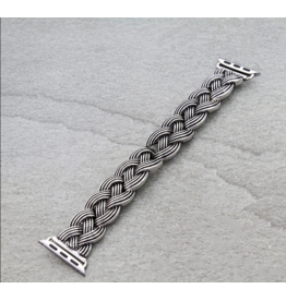 APPPLE WATCH BAND STRETCH BRAIDED METAL
