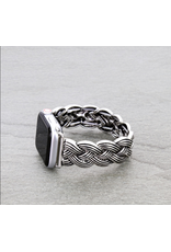 APPPLE WATCH BAND STRETCH BRAIDED METAL