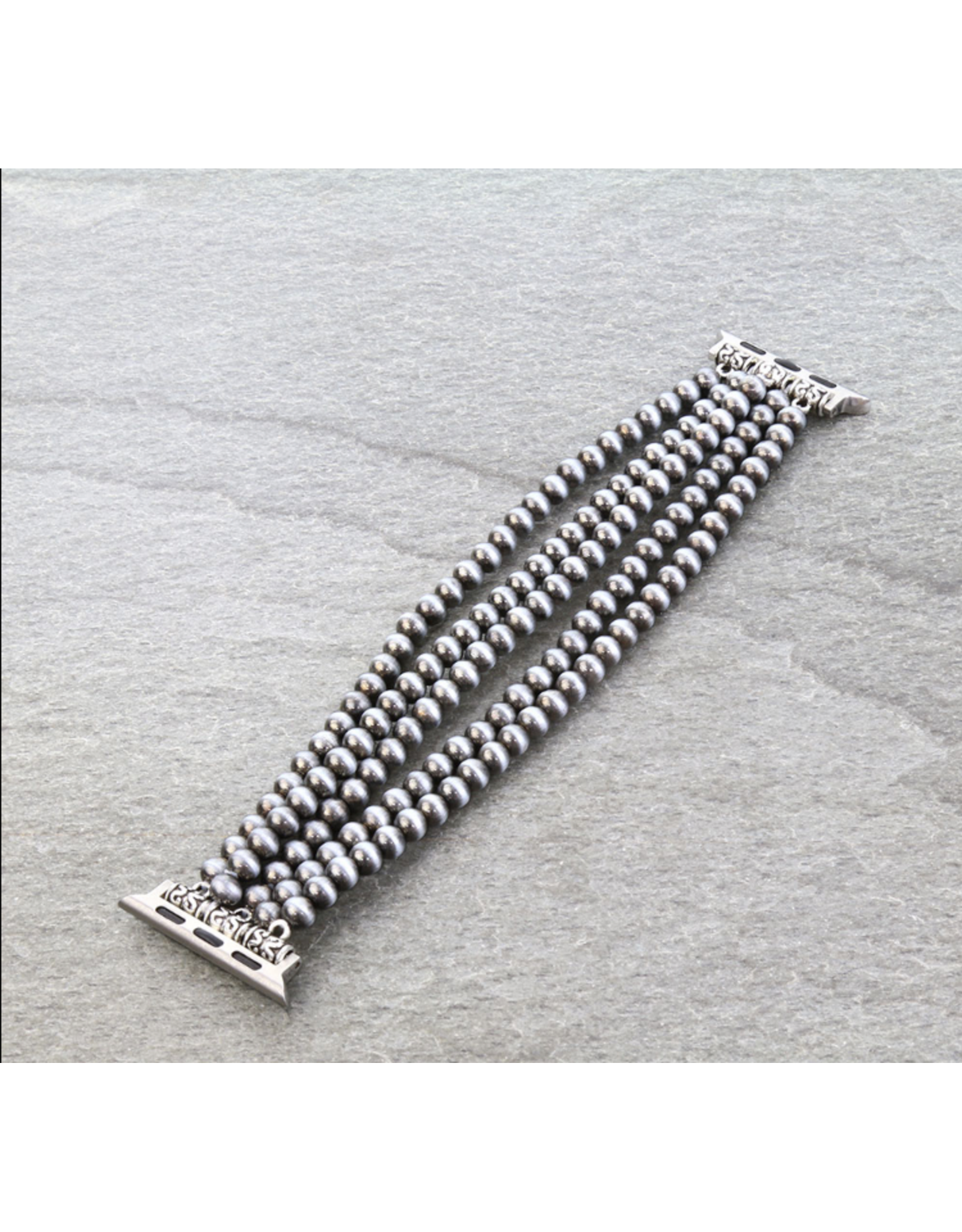 APPLE WATCH BAND NAVAJO PEARL STRETCH