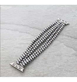 APPLE WATCH BAND NAVAJO PEARL STRETCH