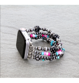 APPLE WATCH NAVAJO PEARL PINK WITH DICE