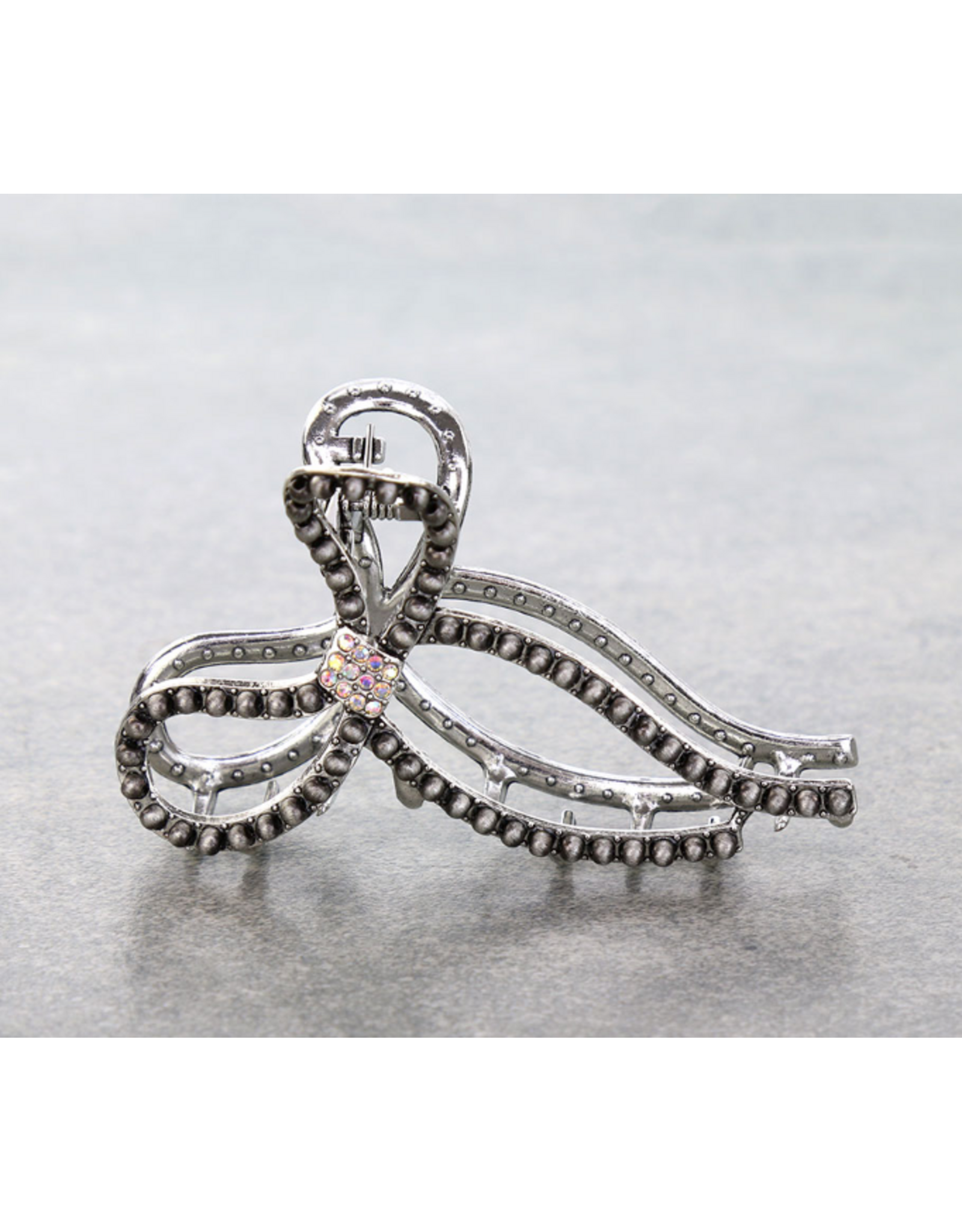 CLAW CLIP BOW NAVAJO PEARL