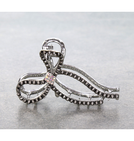 CLAW CLIP BOW NAVAJO PEARL
