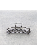 WESTERN CLAW CLIP METAL NAVAJO PEARL