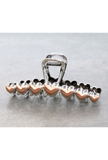 CLAW CLIP METAL GRADUATING HEARTS