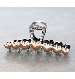 CLAW CLIP METAL GRADUATING HEARTS