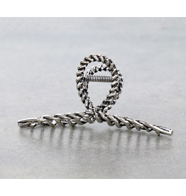 CLAW CLIP METAL TWISTED ROPE