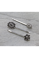BOBBY PINS SET OF 3 CONCHOS