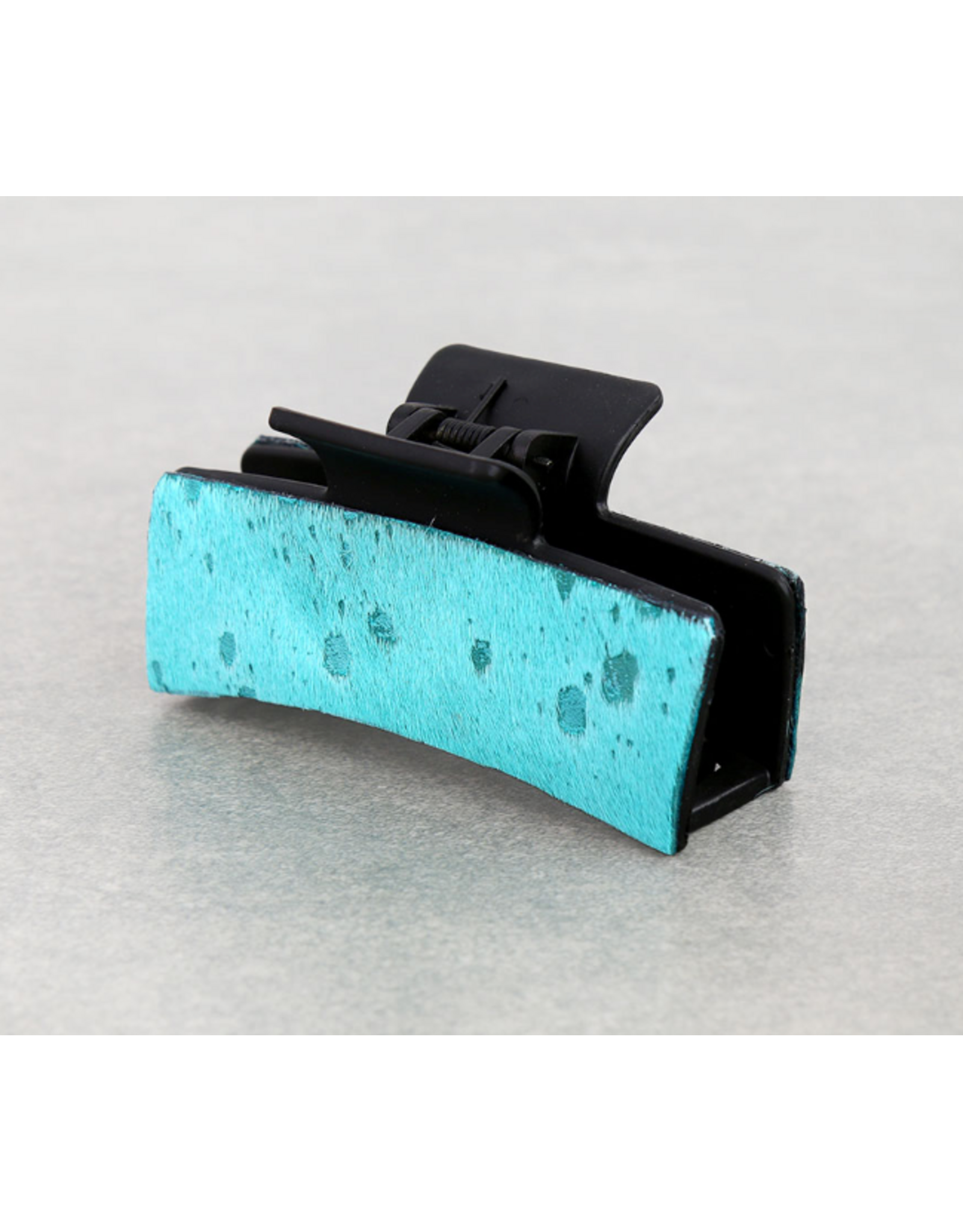 CLAW CLIP WESTERN COWHIDE
