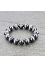 BRACELET NAVAJO PEARL 11 MM STRETCH