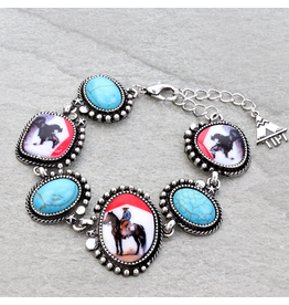 BRACELET COWBOY KILLER STONE LINK