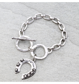 BRACELET TOGGLE HORSE SHOE LINK