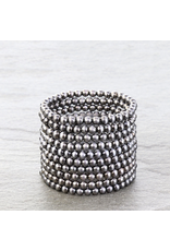 BRACELET NAVAJO PEARL STACK OF 2 STRETCH