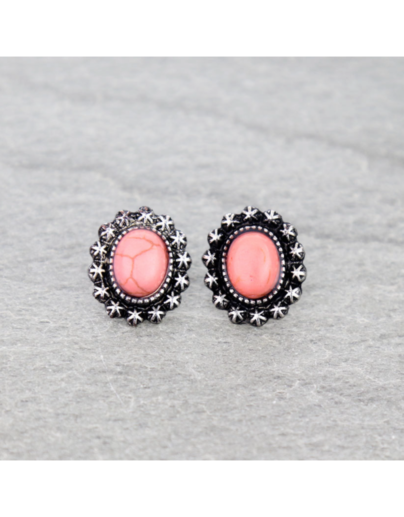 EARRINGS STUDS CONCHO