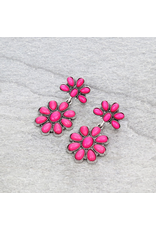 EARRING DANGLE 2 FLOWERS