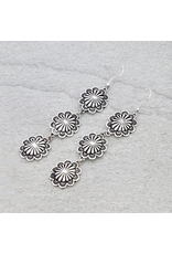 EARRING DROP DOWN DANGLE CONCHO