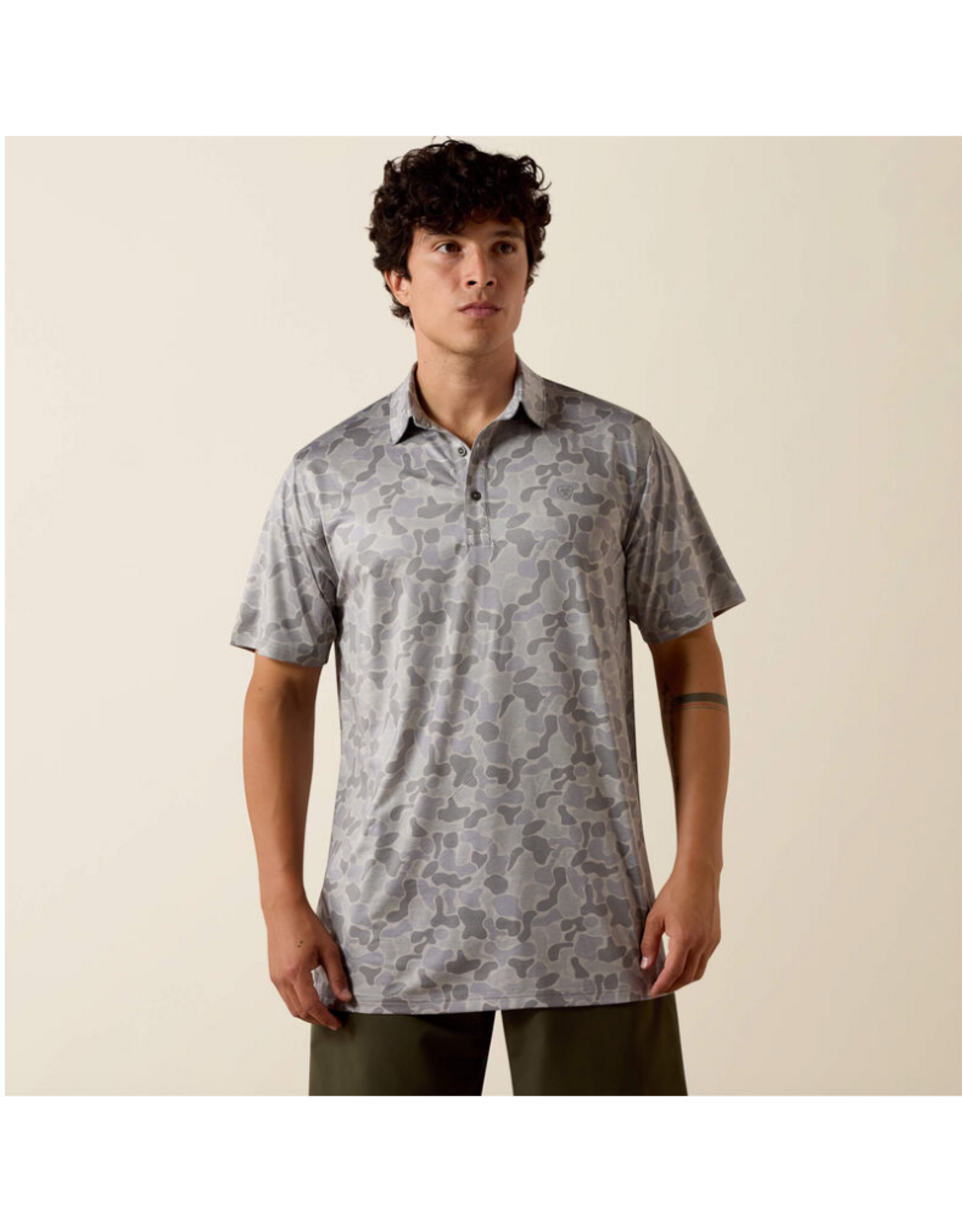 POLO MNS ARIAT GRAY CAMO